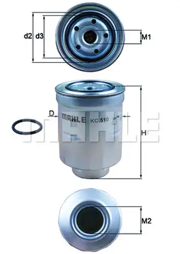 горивен филтър KNECHT KC 510D