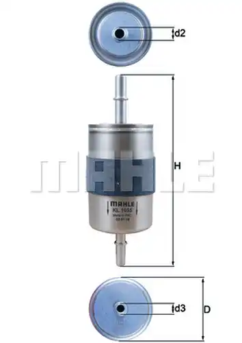 горивен филтър KNECHT KL 1055