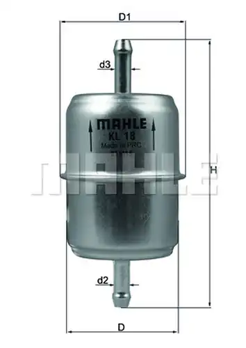 горивен филтър KNECHT KL 18 OF