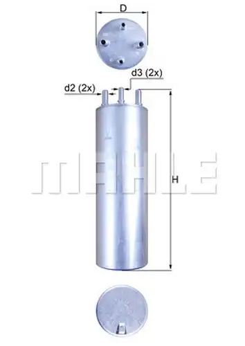 горивен филтър KNECHT KL 229/11