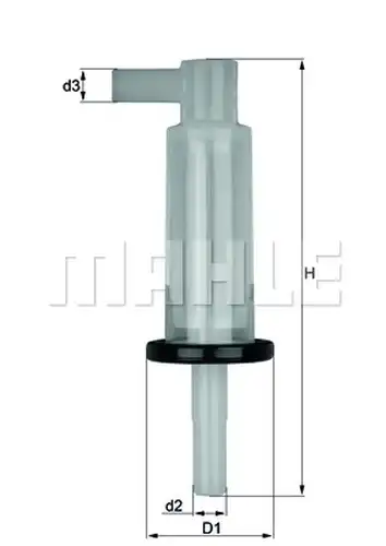 горивен филтър KNECHT KL 33 OF