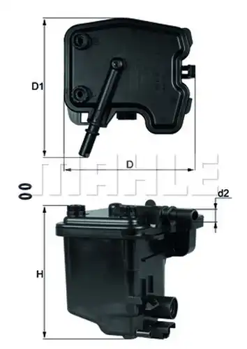 горивен филтър KNECHT KL 431D