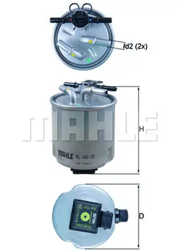 горивен филтър KNECHT KL 440/39