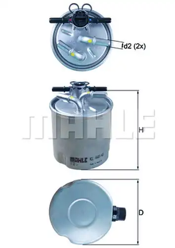 горивен филтър KNECHT KL 440/40