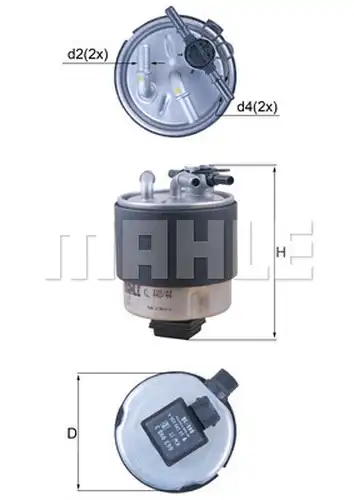 горивен филтър KNECHT KL 440/44