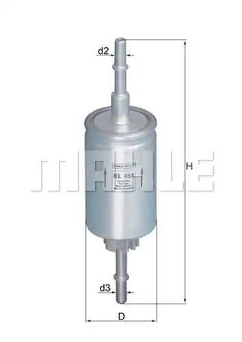 горивен филтър KNECHT KL 458