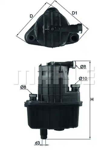 горивен филтър KNECHT KL 469