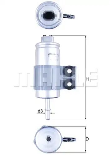 горивен филтър KNECHT KL 510