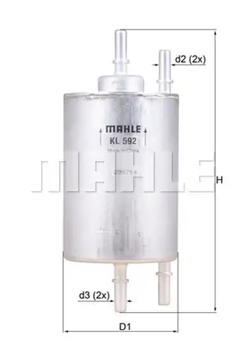 горивен филтър KNECHT KL 592