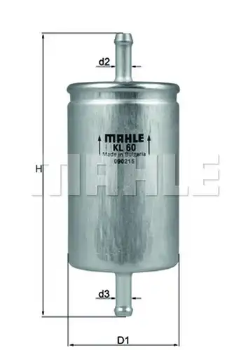 горивен филтър KNECHT KL 60