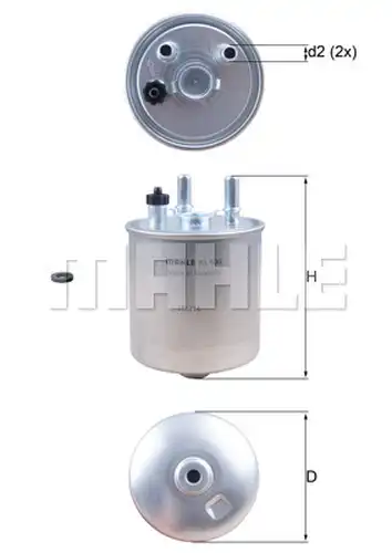 горивен филтър KNECHT KL 639D