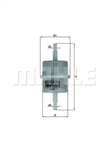 горивен филтър KNECHT KL 63 OF