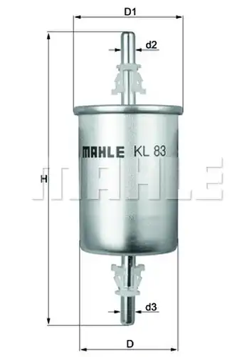 горивен филтър KNECHT KL 83