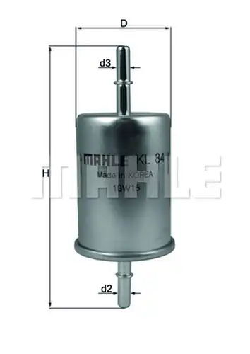 горивен филтър KNECHT KL 84