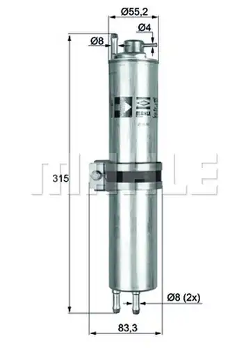 горивен филтър KNECHT KLH 12