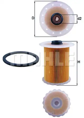 горивен филтър KNECHT KX 183D