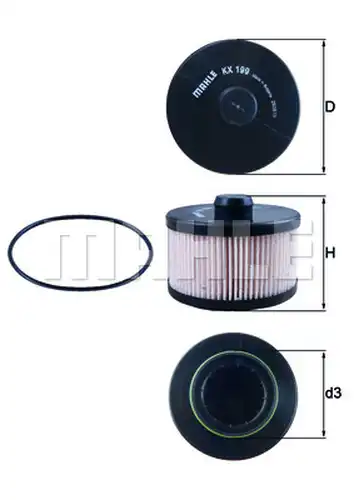 горивен филтър KNECHT KX 199D