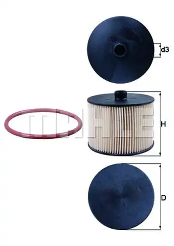 горивен филтър KNECHT KX 201D