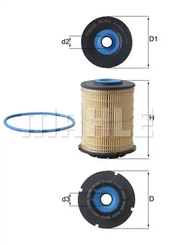 горивен филтър KNECHT KX 404D