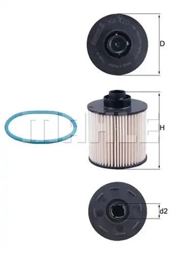 горивен филтър KNECHT KX 420D