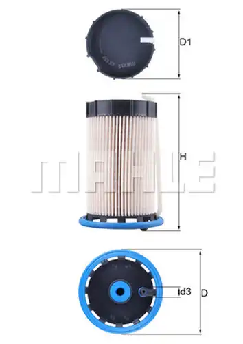 горивен филтър KNECHT KX 592