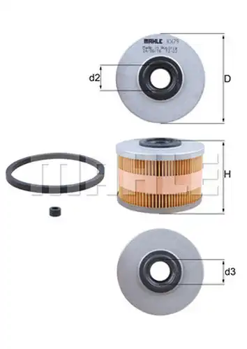 горивен филтър KNECHT KX 79D