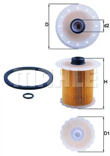 горивен филтър KNECHT KX 81D