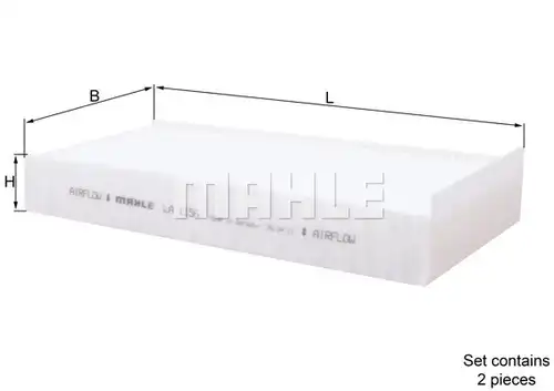 Филтър купе (поленов филтър) KNECHT LA 1156/S