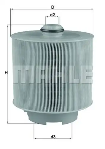 въздушен филтър KNECHT LX 1006/2D