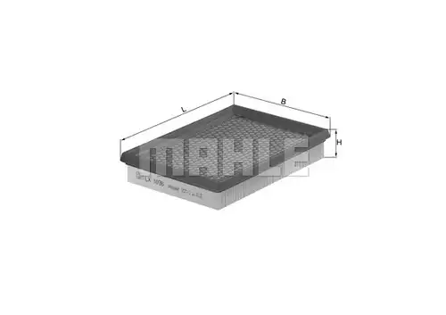 въздушен филтър KNECHT LX 1038