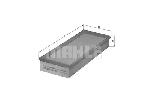 въздушен филтър KNECHT LX 106