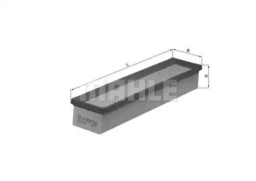 въздушен филтър KNECHT LX 1258