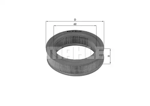 въздушен филтър KNECHT LX 144