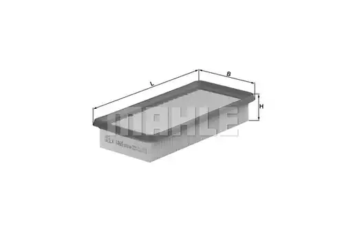 въздушен филтър KNECHT LX 1465