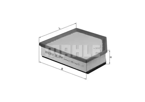 въздушен филтър KNECHT LX 1593/2