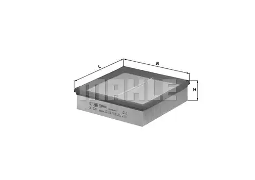 въздушен филтър KNECHT LX 220