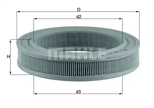 въздушен филтър KNECHT LX 386