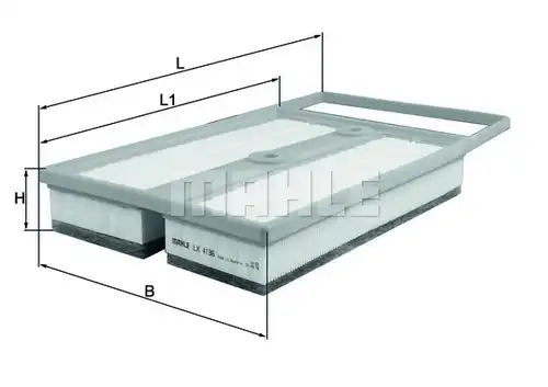 въздушен филтър KNECHT LX 4136