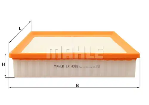 въздушен филтър KNECHT LX 4392