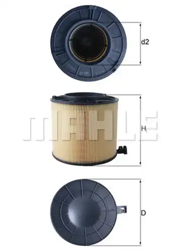 въздушен филтър KNECHT LX 4406