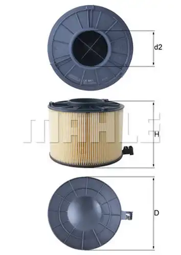 въздушен филтър KNECHT LX 4411