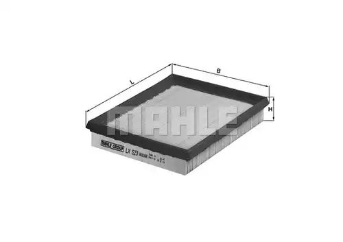 въздушен филтър KNECHT LX 523