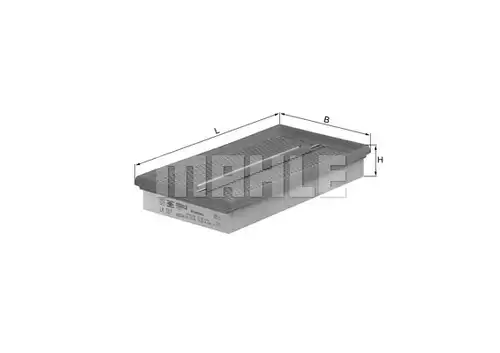 въздушен филтър KNECHT LX 557