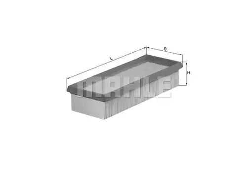 въздушен филтър KNECHT LX 580