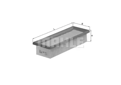 въздушен филтър KNECHT LX 581