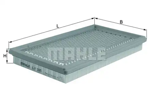 въздушен филтър KNECHT LX 595