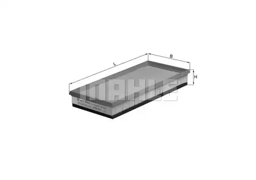 въздушен филтър KNECHT LX 596