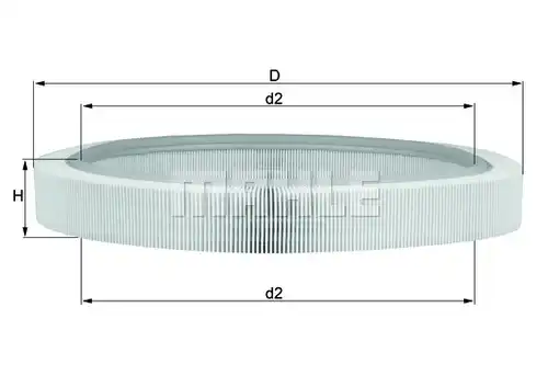 въздушен филтър KNECHT LX 61