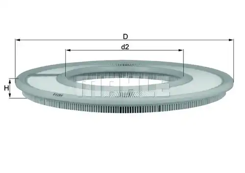 въздушен филтър KNECHT LX 66