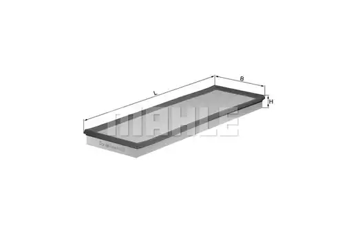 въздушен филтър KNECHT LX 696/1